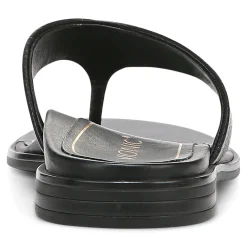 Clearance Vionic Agave Toe Post Sandal Black Leather|Classic Blue|Cream|Gold