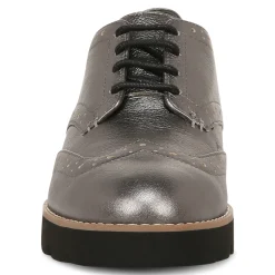 Sale Vionic Alfina Oxford Black Patent|Pewter Metallic|Sand Suede