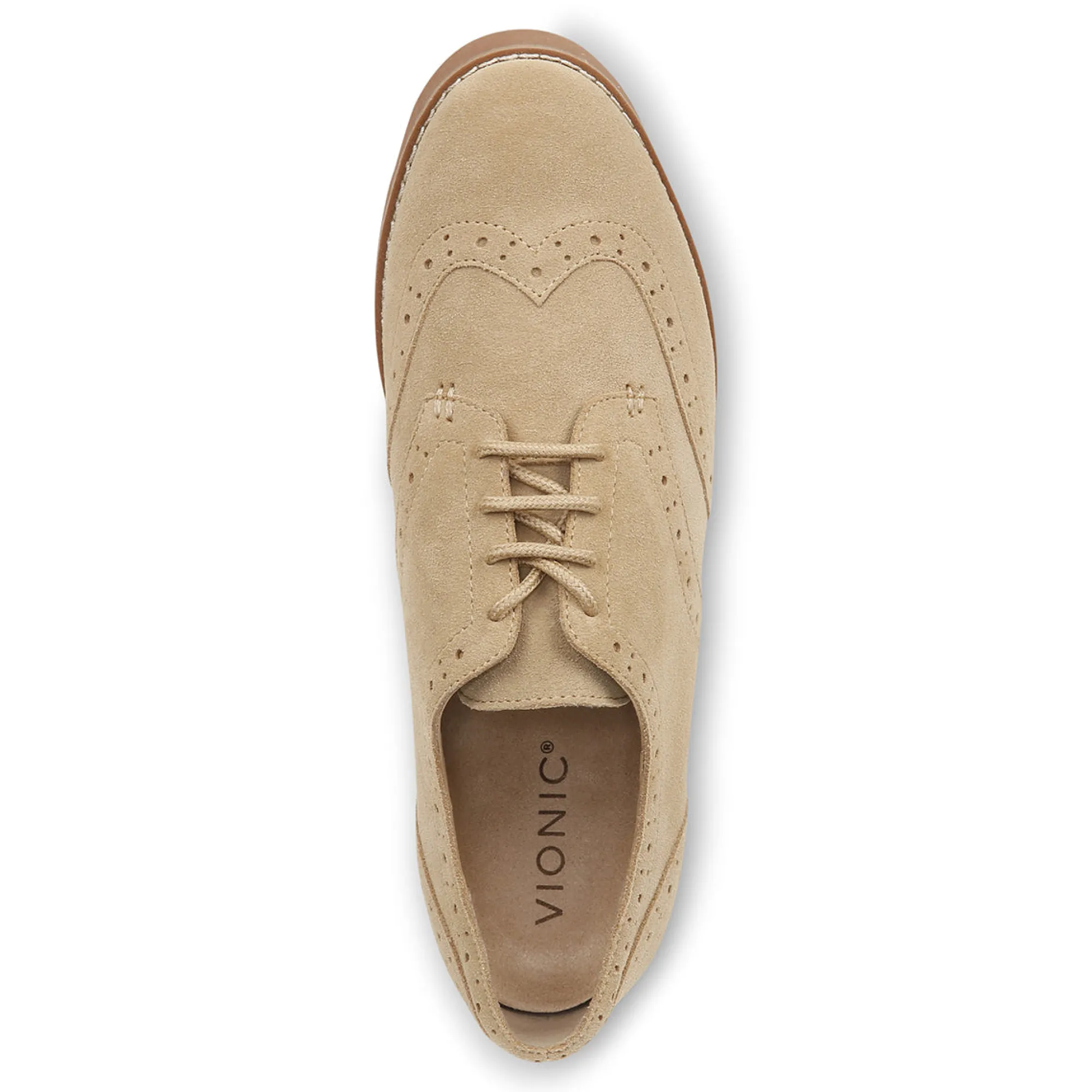 Sale Vionic Alfina Oxford Black Patent|Pewter Metallic|Sand Suede