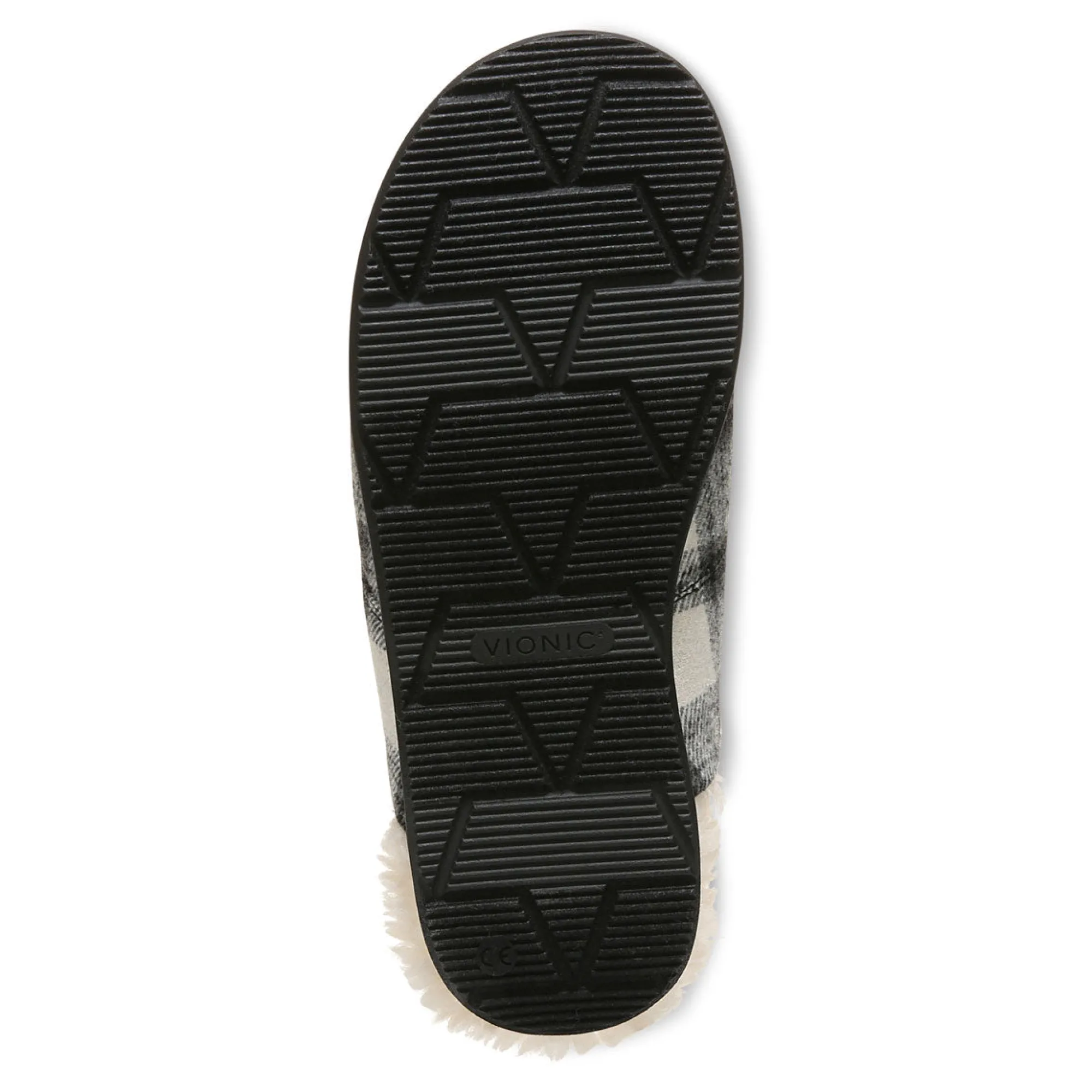 Discount Vionic Alfons Mule Slipper (Plaid) Black Plaid|Brown Plaid