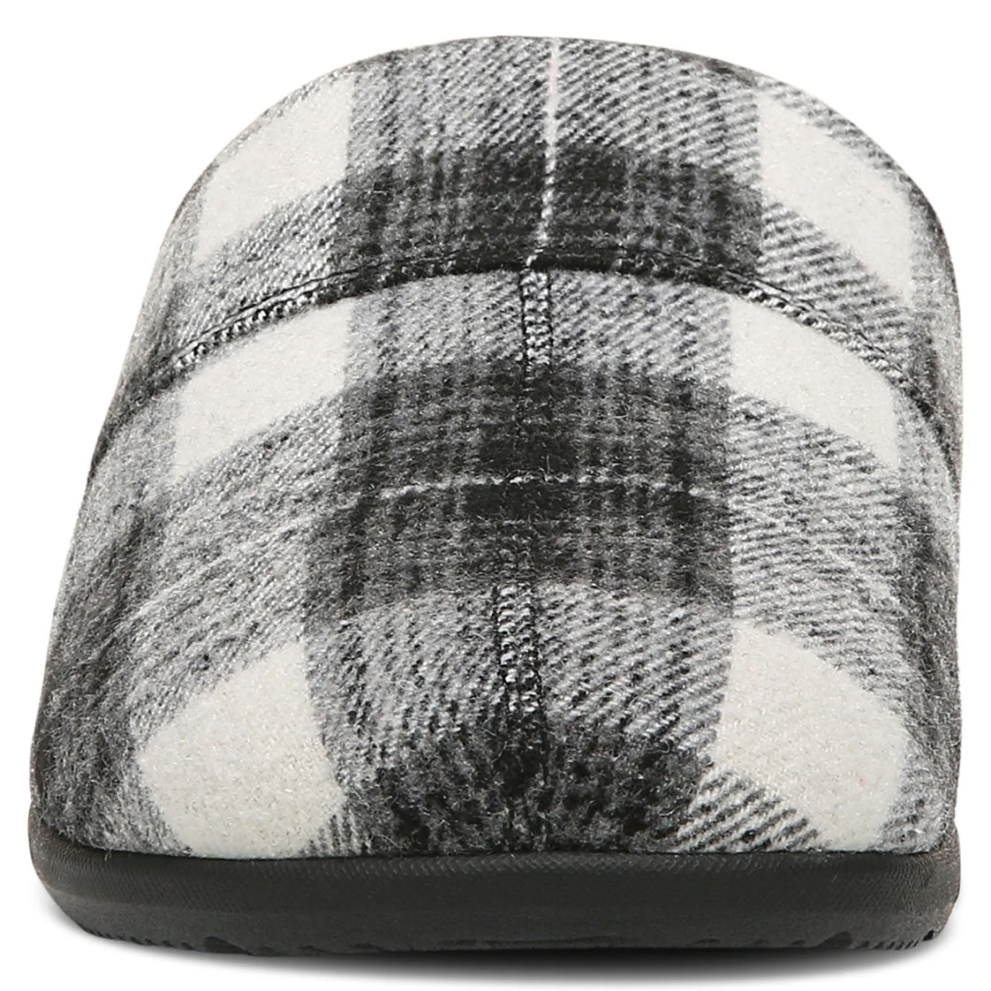 Discount Vionic Alfons Mule Slipper (Plaid) Black Plaid|Brown Plaid