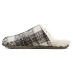 Discount Vionic Alfons Mule Slipper (Plaid) Black Plaid|Brown Plaid
