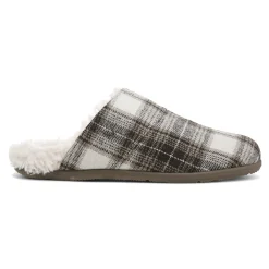 Discount Vionic Alfons Mule Slipper (Plaid) Black Plaid|Brown Plaid