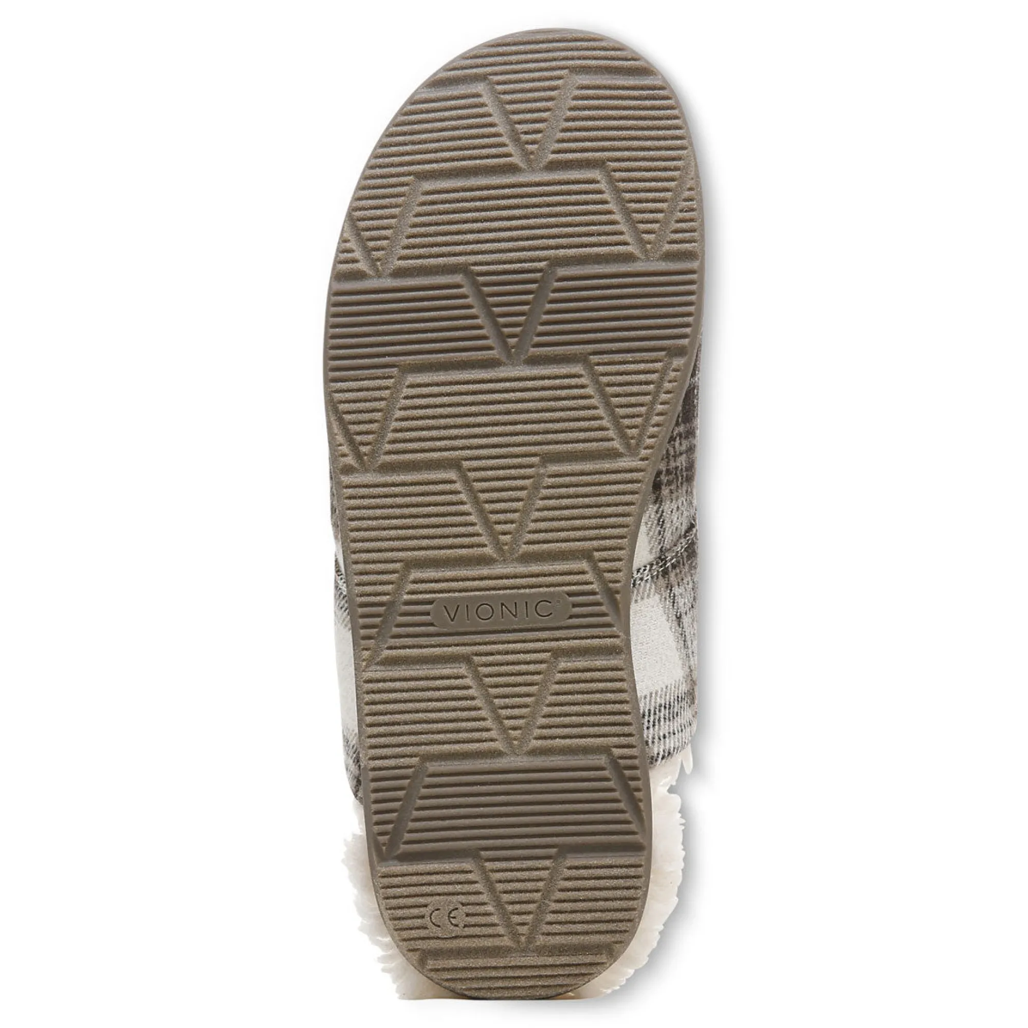 Discount Vionic Alfons Mule Slipper (Plaid) Black Plaid|Brown Plaid