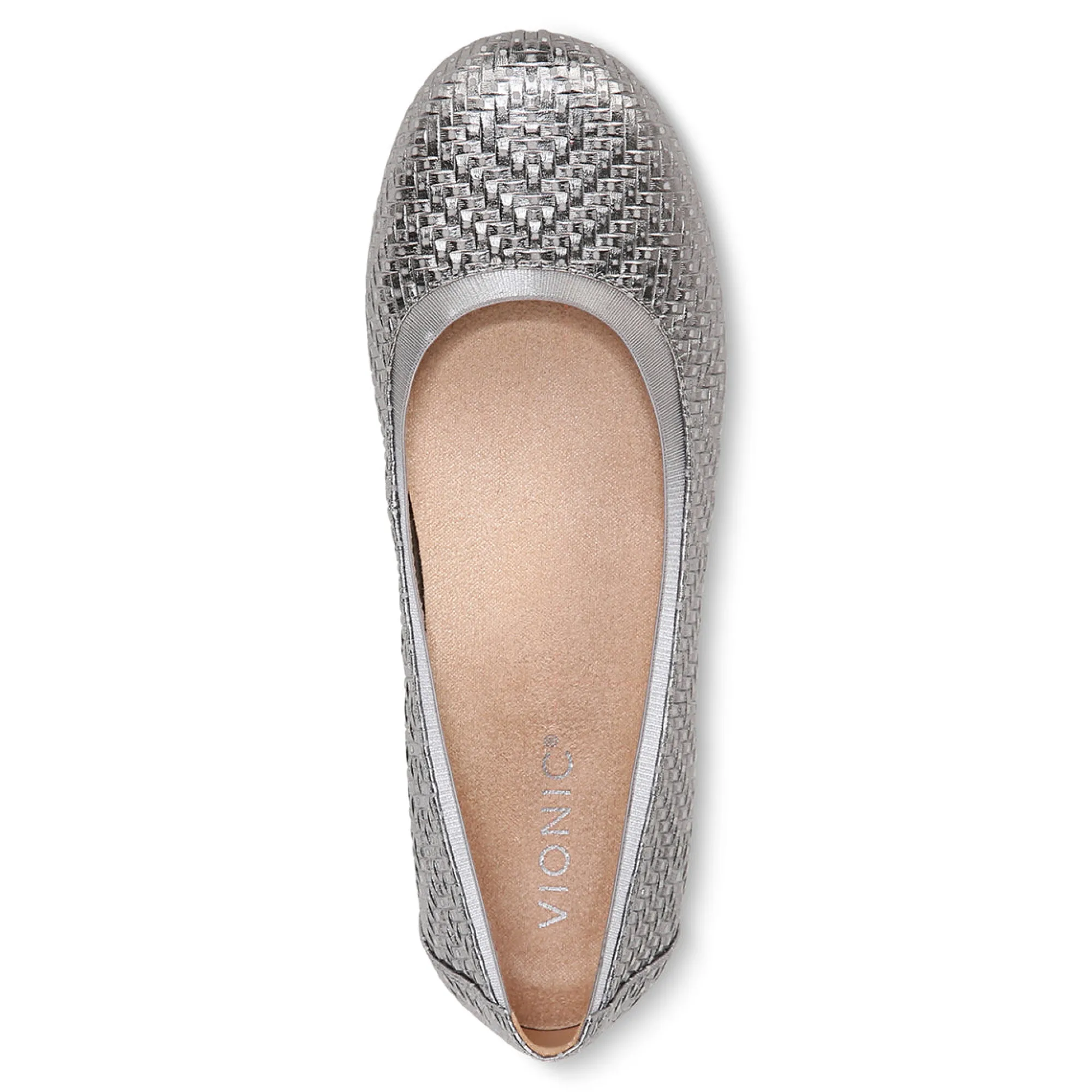 Outlet Vionic Anita Flat Crimson|Dark Teal|Gold|Silver