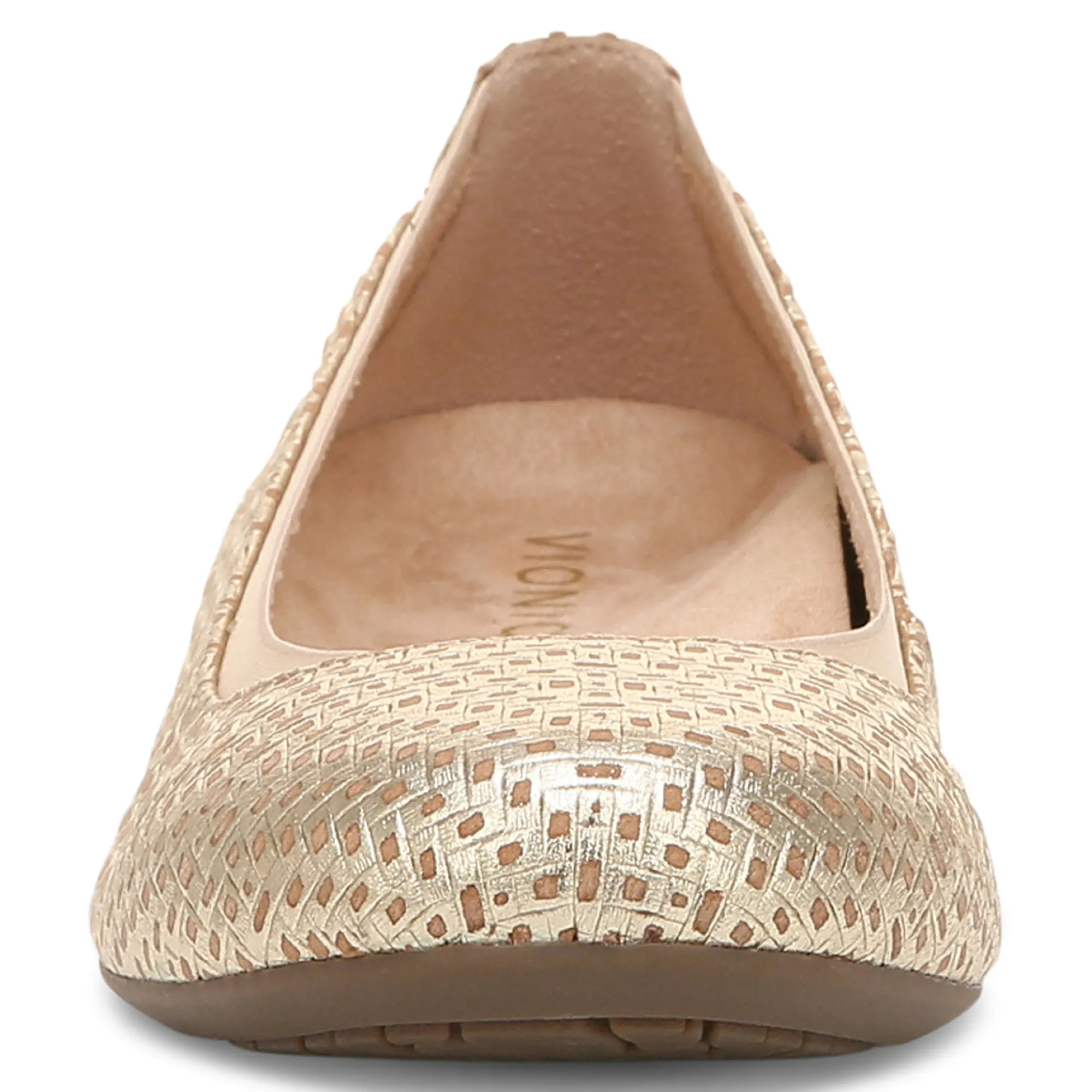 Outlet Vionic Anita Flat Crimson|Dark Teal|Gold|Silver