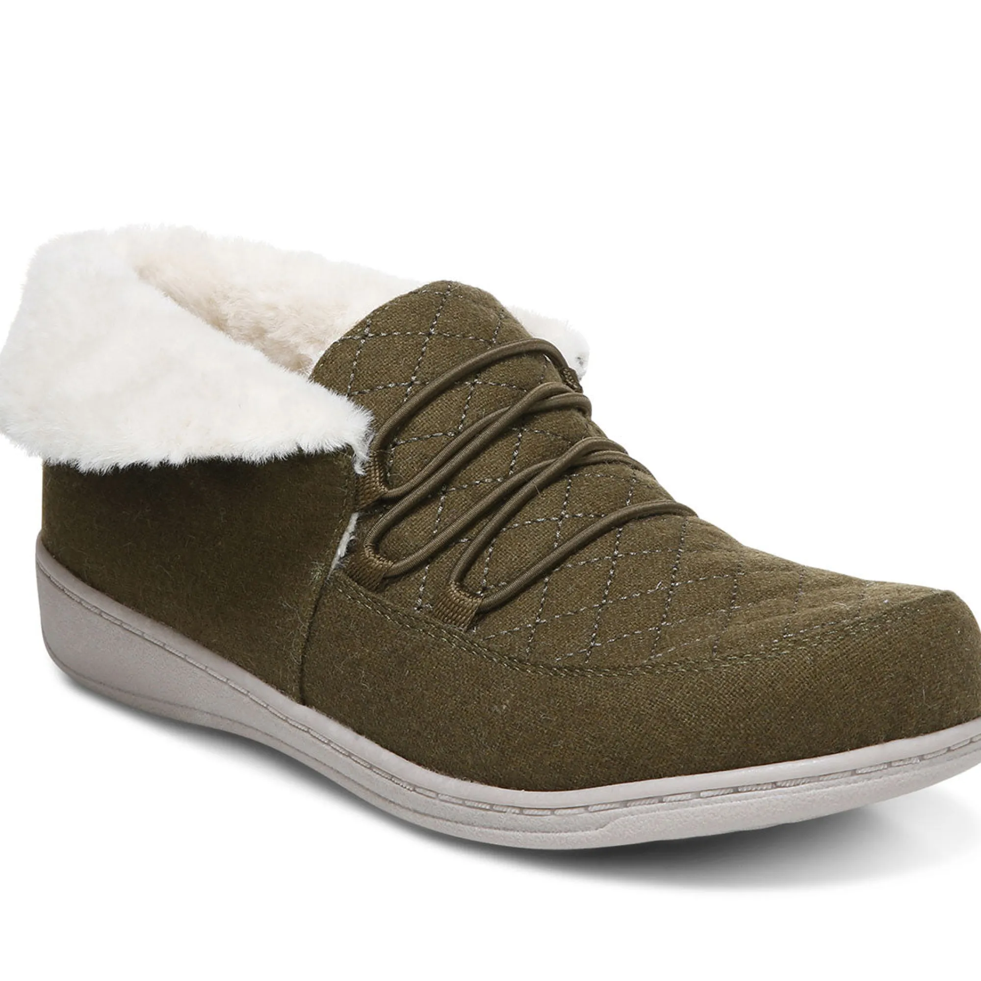 Clearance Vionic Believe Slipper Olive|Black|Mineral|Toffee