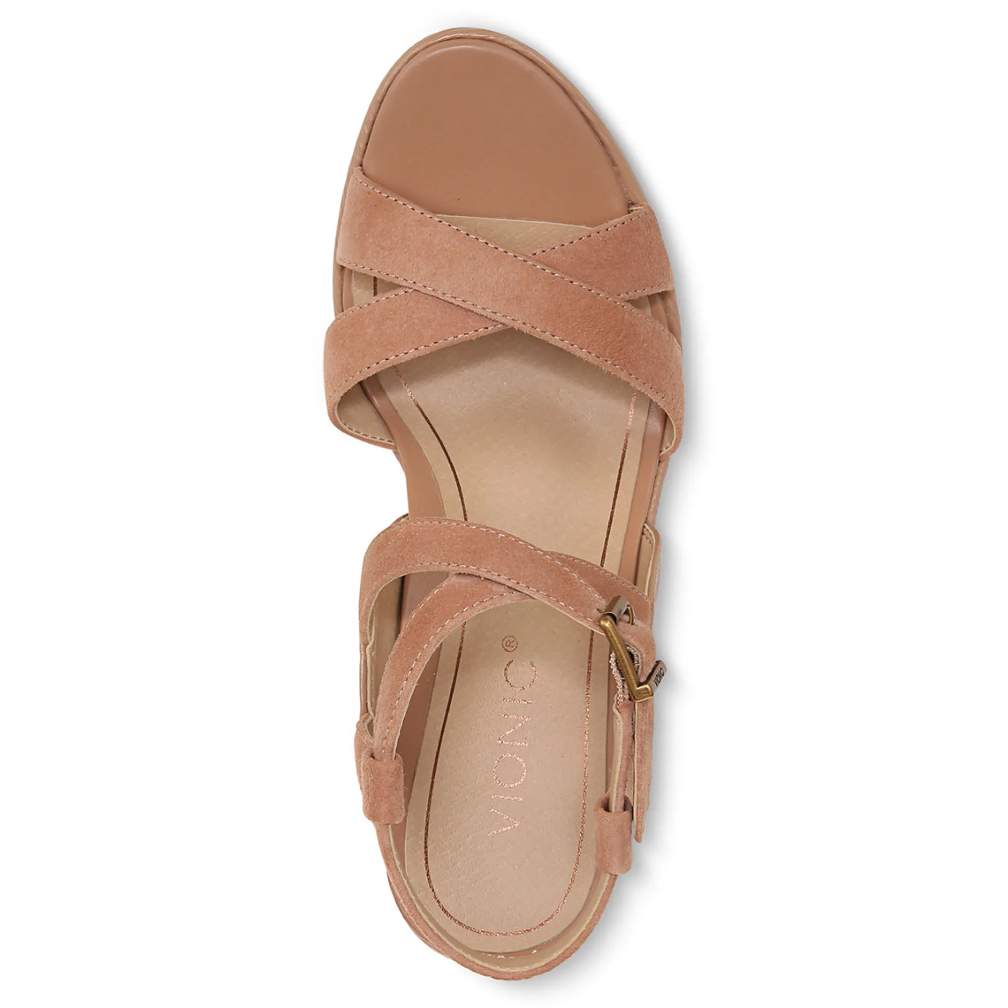 Hot Vionic Bonita Wedge Sandal Gold|Black|Macaroon