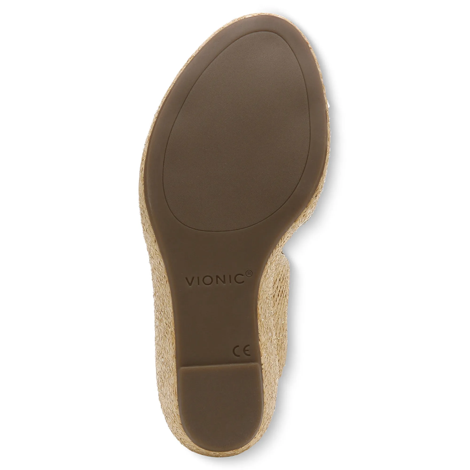 Hot Vionic Bonita Wedge Sandal Gold|Black|Macaroon