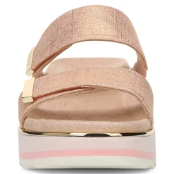 Sale Vionic Brandie Platform Sandal Black Linen|Black Woven|Marshmallow|Papaya