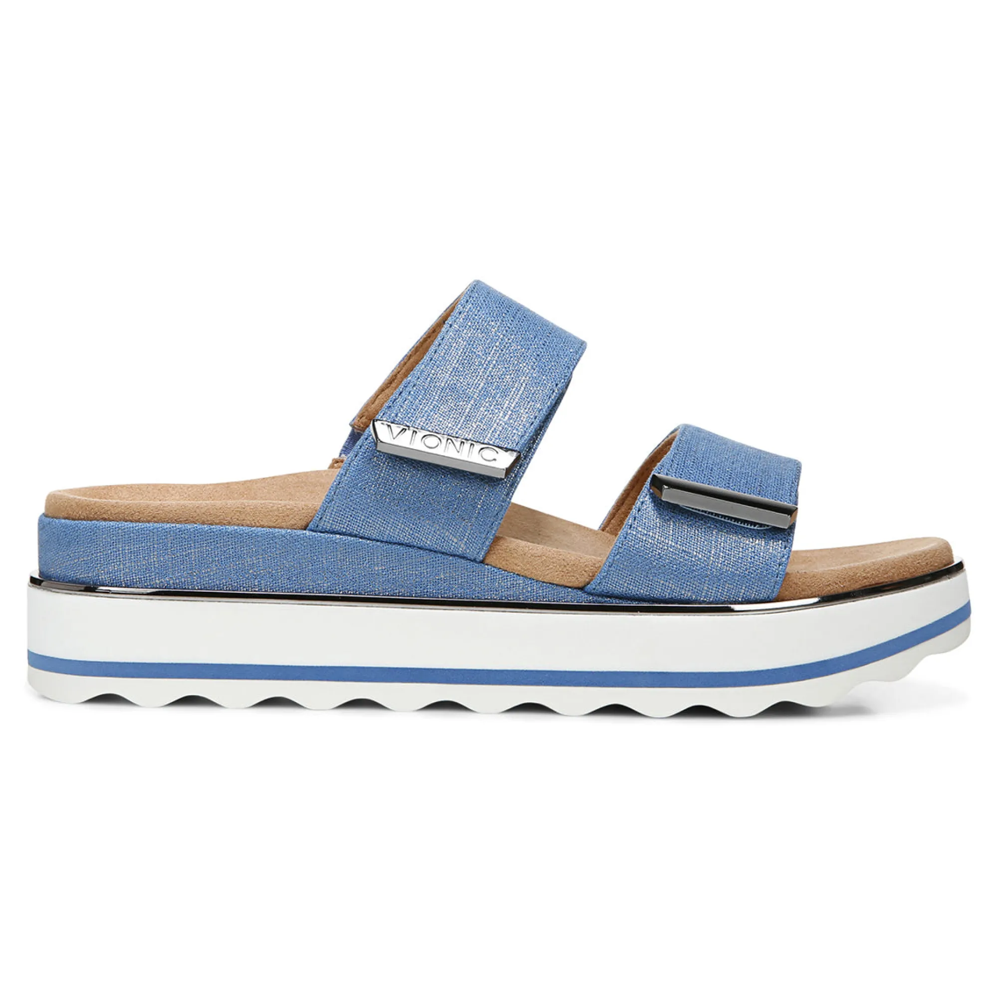 Sale Vionic Brandie Platform Sandal Black Linen|Black Woven|Marshmallow|Papaya