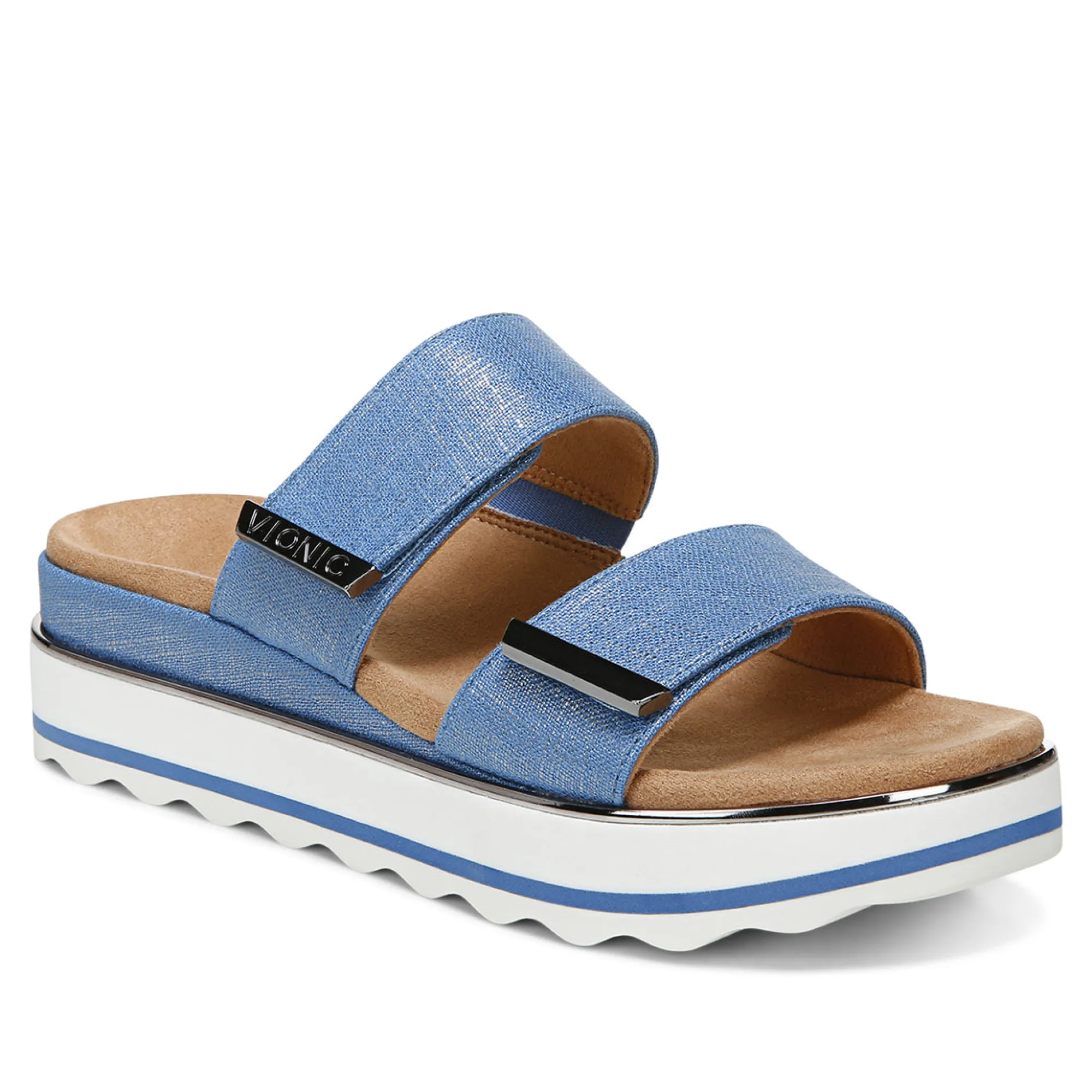 Sale Vionic Brandie Platform Sandal Black Linen|Black Woven|Marshmallow|Papaya