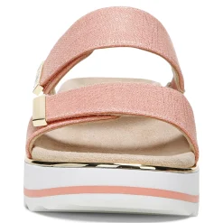 Sale Vionic Brandie Platform Sandal Black Linen|Black Woven|Marshmallow|Papaya