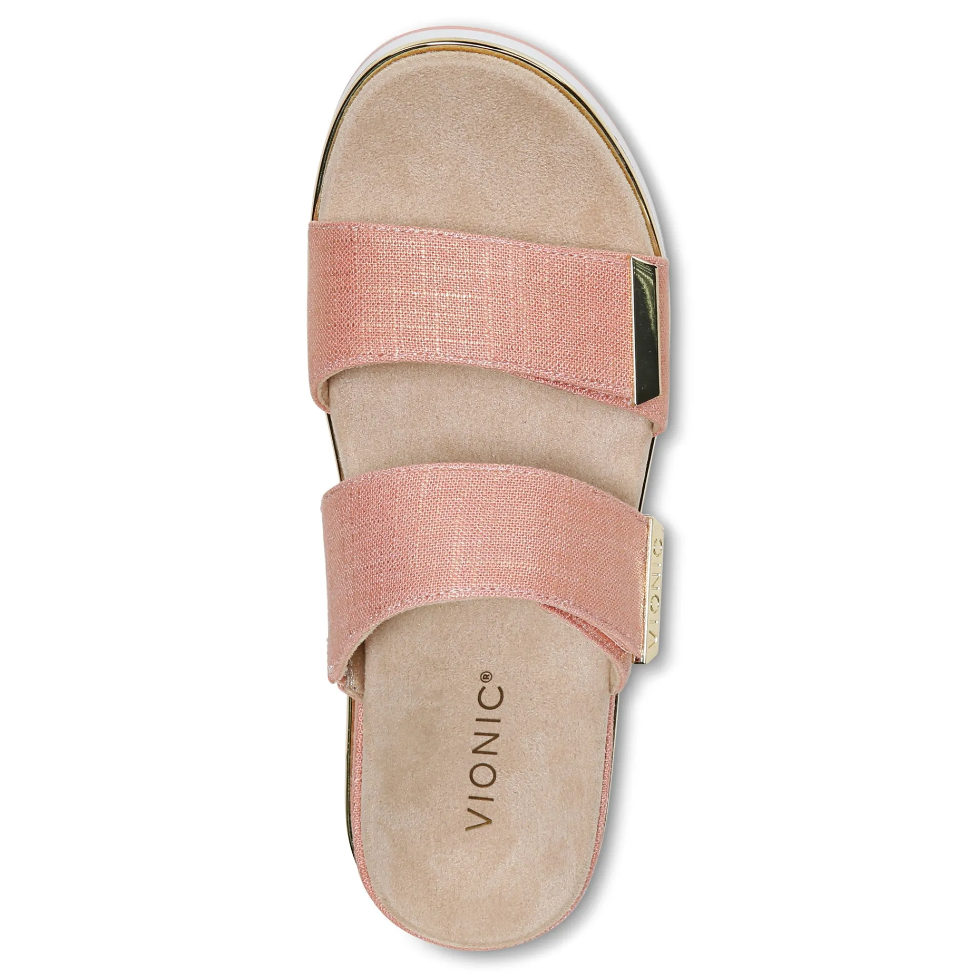 Sale Vionic Brandie Platform Sandal Black Linen|Black Woven|Marshmallow|Papaya