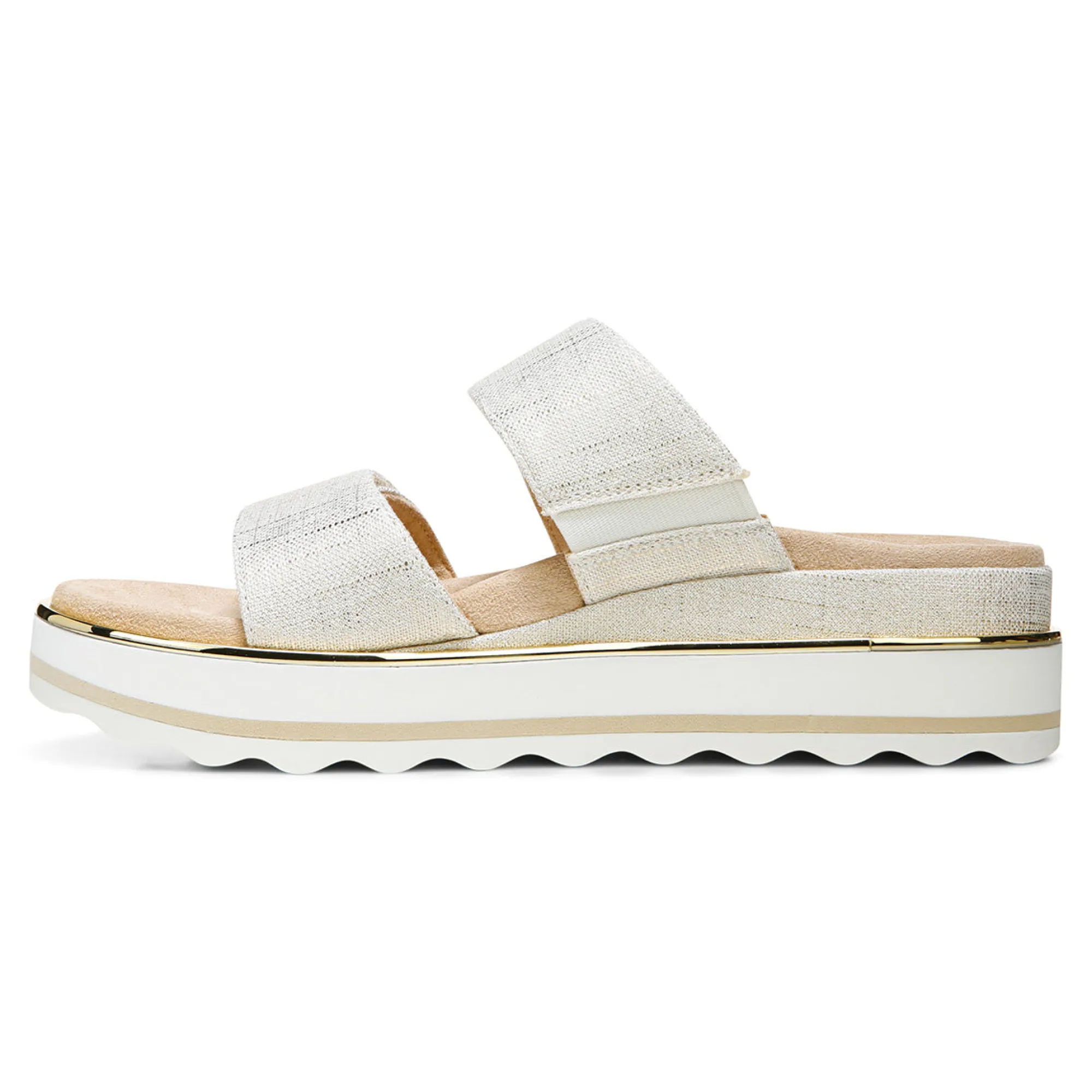 Sale Vionic Brandie Platform Sandal Black Linen|Black Woven|Marshmallow|Papaya