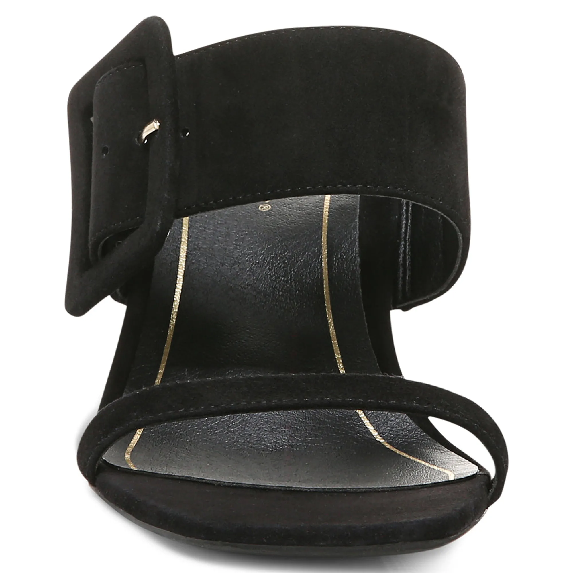 Outlet Vionic Brookell Heeled Sandal Black Leather|Black Suede|Cream|Gold