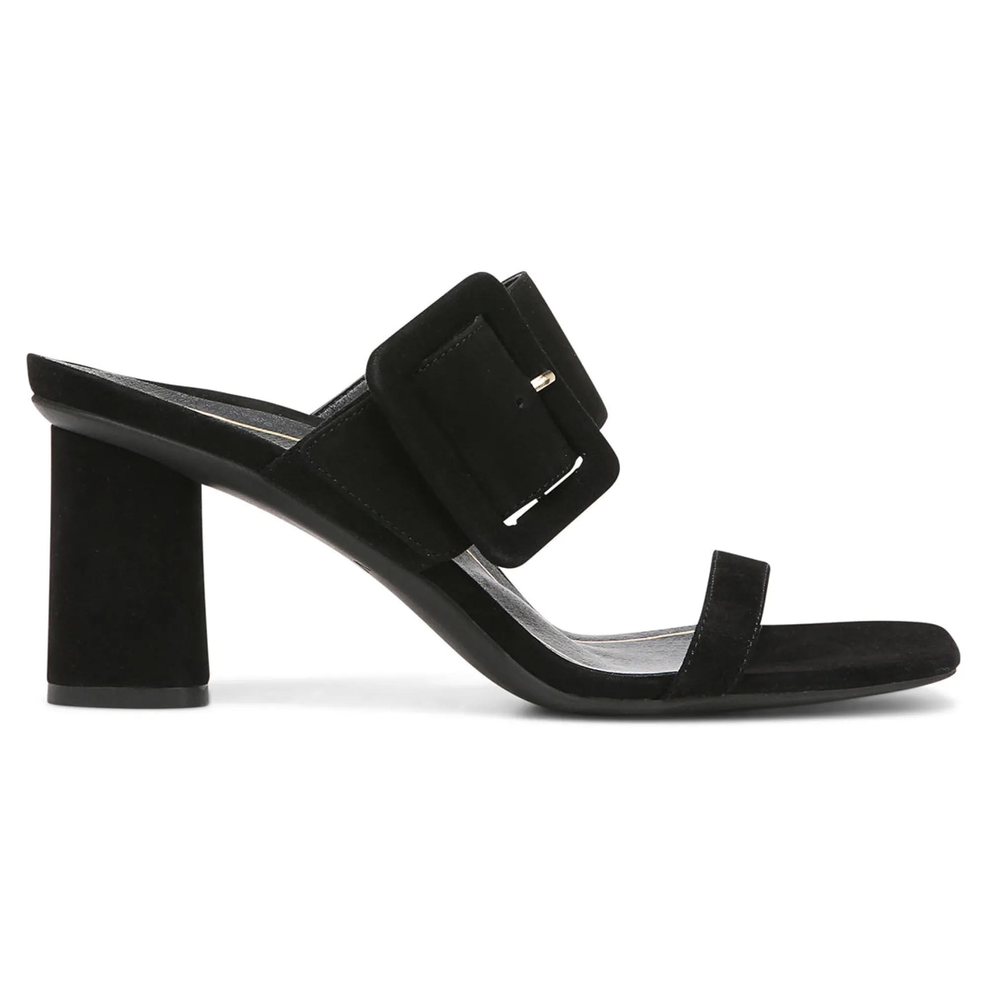 Outlet Vionic Brookell Heeled Sandal Black Leather|Black Suede|Cream|Gold
