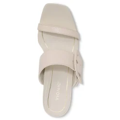 Outlet Vionic Brookell Heeled Sandal Black Leather|Black Suede|Cream|Gold