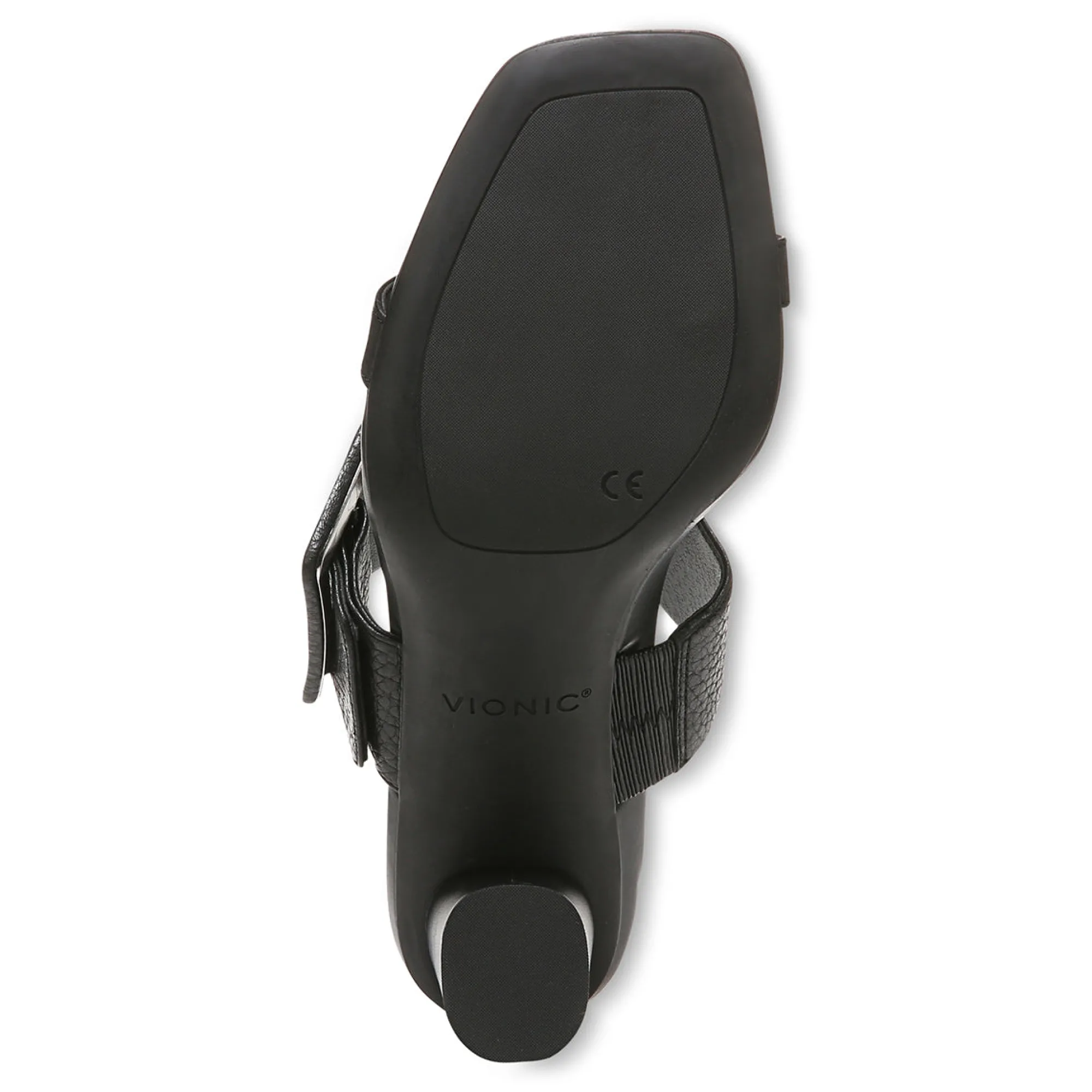 Outlet Vionic Brookell Heeled Sandal Black Leather|Black Suede|Cream|Gold