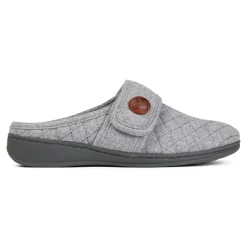 Shop Vionic Carlin Slipper Black|Cream|Cream Multi|Light Grey