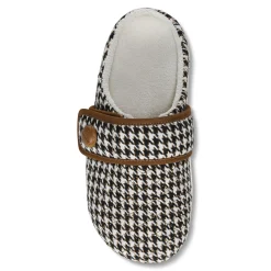 Shop Vionic Carlin Slipper Black|Cream|Cream Multi|Light Grey