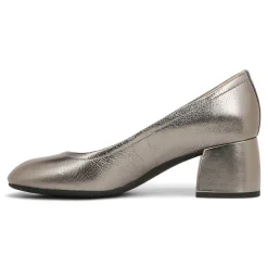 Clearance Vionic Carmel Heel Black|Black Patent Leopard|Crimson Red|Pewter Metallic