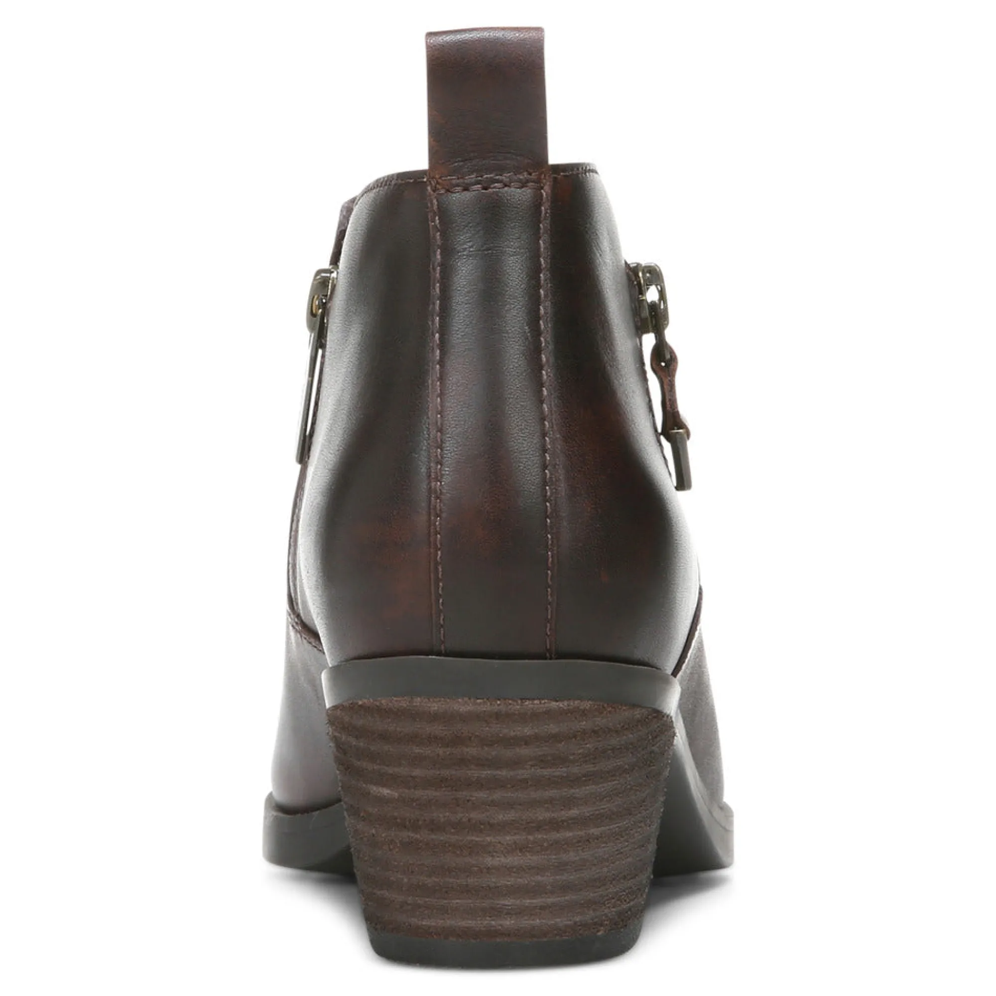 Shop Vionic Cecily Ankle Bootie Black|Calf Hair Tan|Chocolate|Cognac