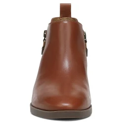 Shop Vionic Cecily Ankle Bootie Black|Calf Hair Tan|Chocolate|Cognac