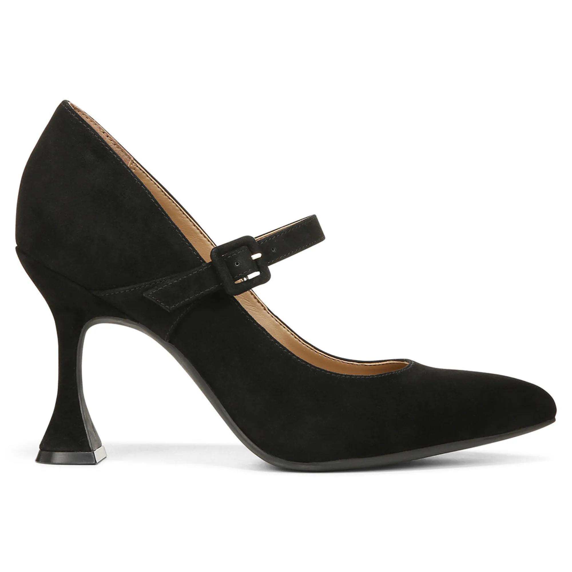 Store Vionic Collette Mary Jane Heel Black Suede