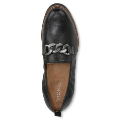 Cheap Vionic Cynthia Loafer Black Metal|Cream