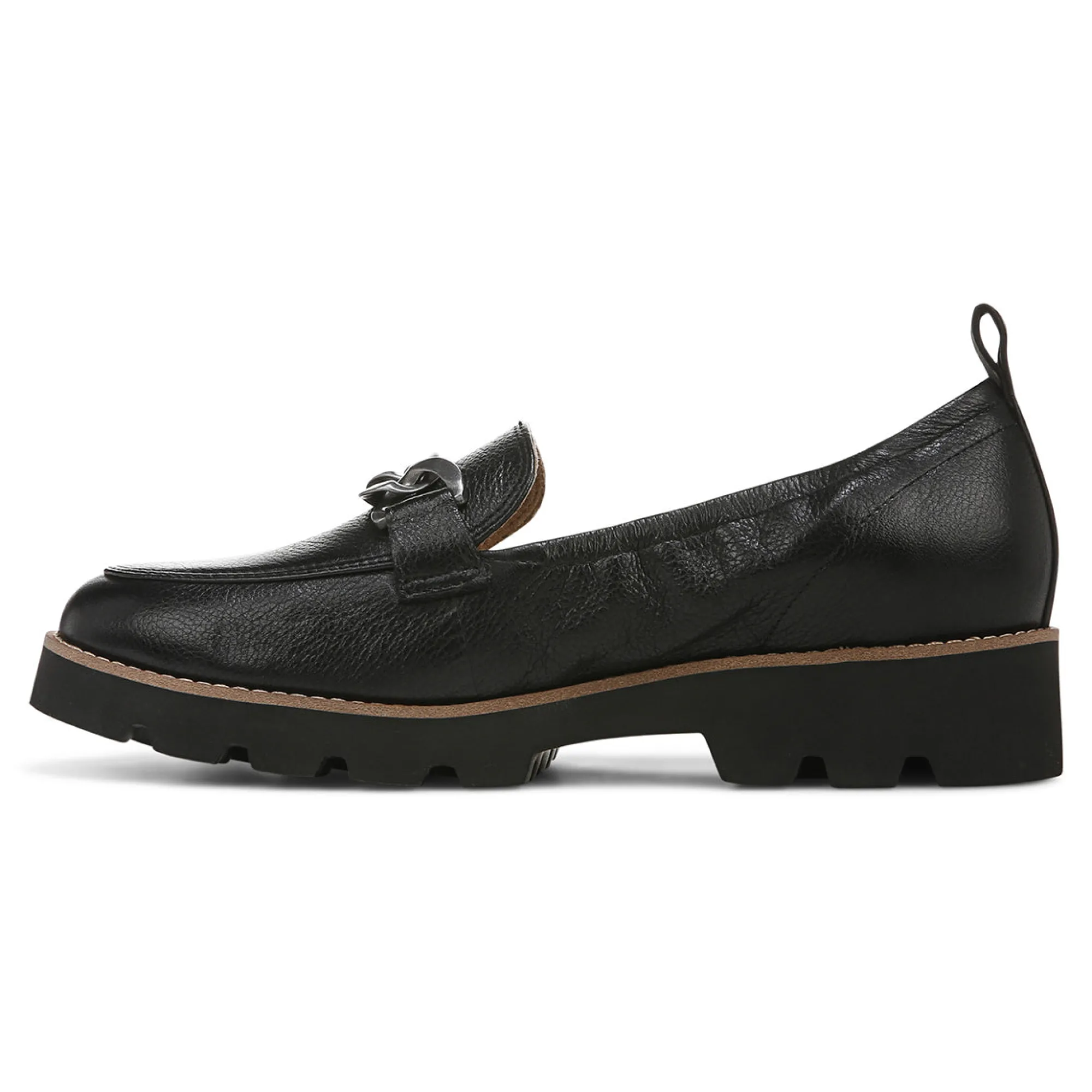 Cheap Vionic Cynthia Loafer Black Metal|Cream