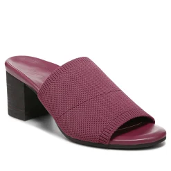 Shop Vionic Fleur Heeled Sandal Black/Black|Light Grey|Navy|Shiraz