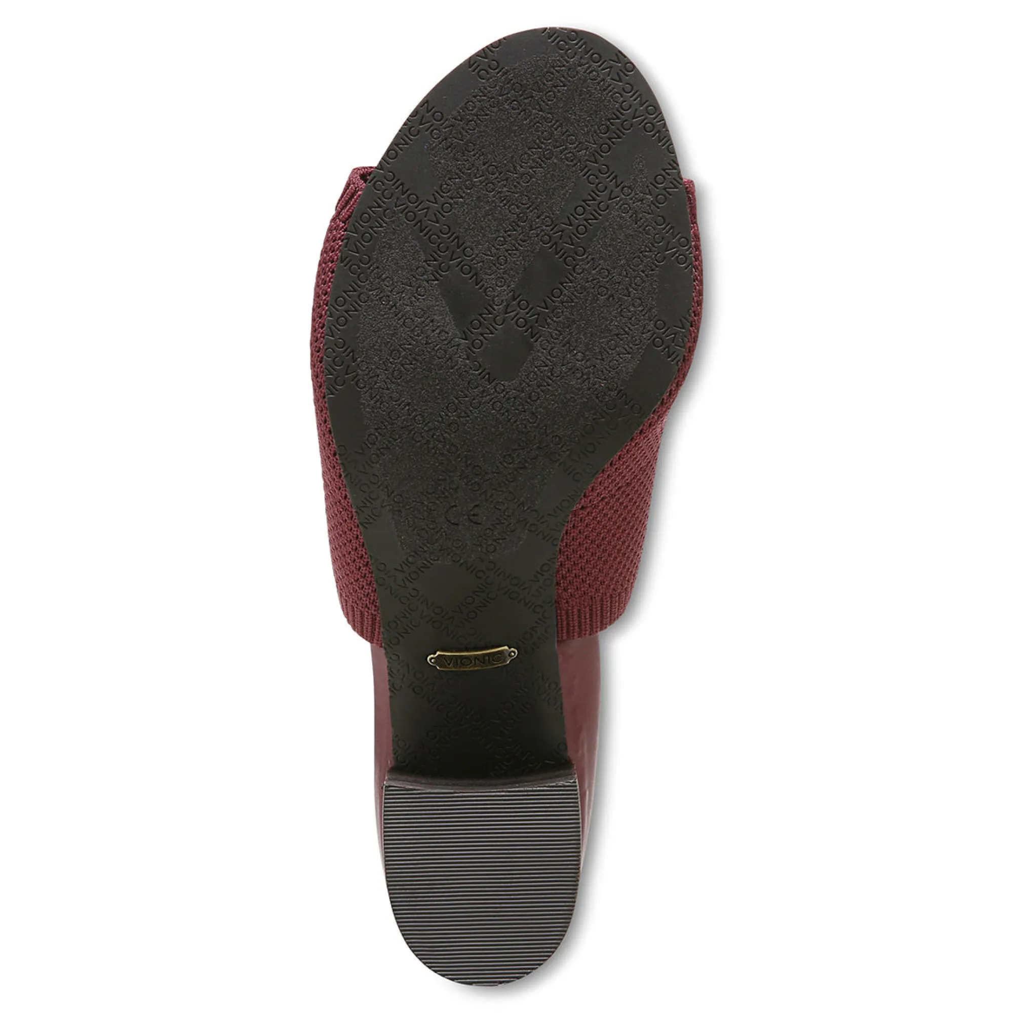 Shop Vionic Fleur Heeled Sandal Black/Black|Light Grey|Navy|Shiraz