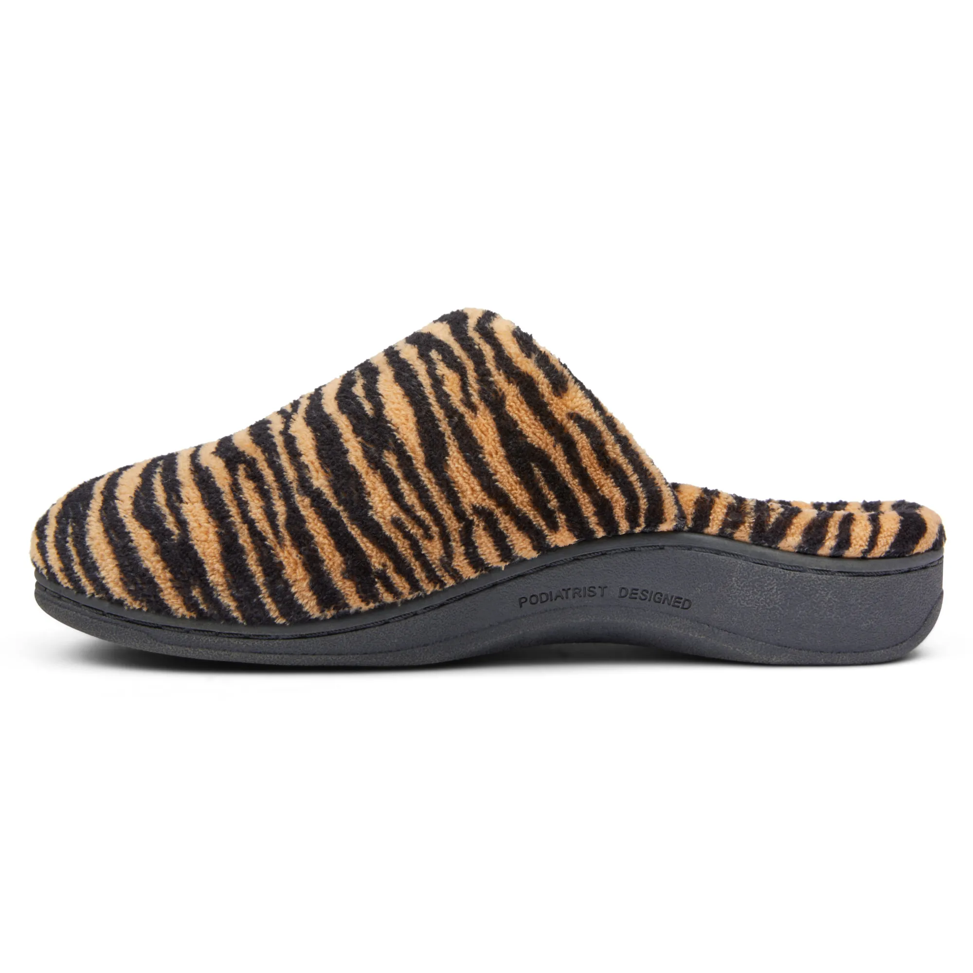 Clearance Vionic Gemma Mule Slipper Black|Leopard|Leopard Natural|Light Grey