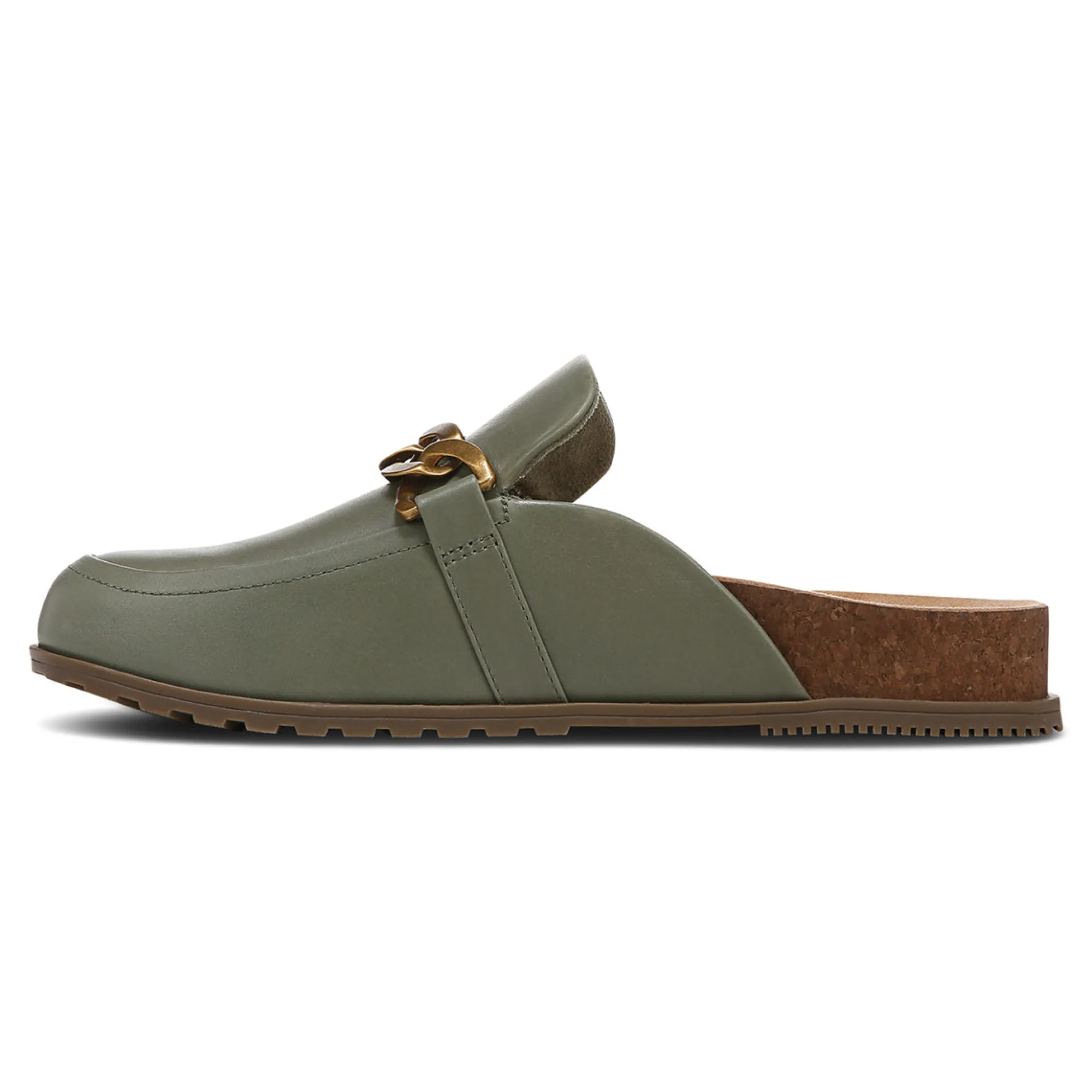 Cheap Vionic Georgie Mule Cream|Army Green|Black Leather|Black Suede