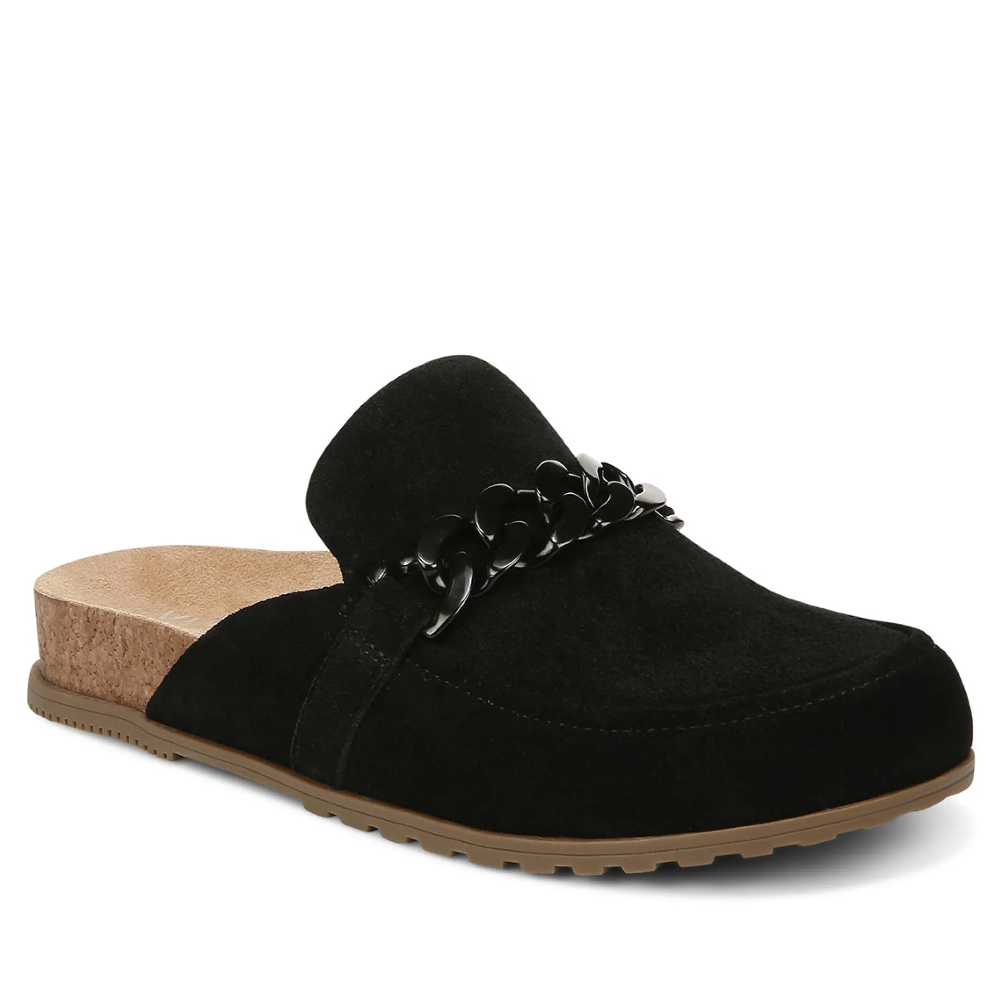 Cheap Vionic Georgie Mule Cream|Army Green|Black Leather|Black Suede