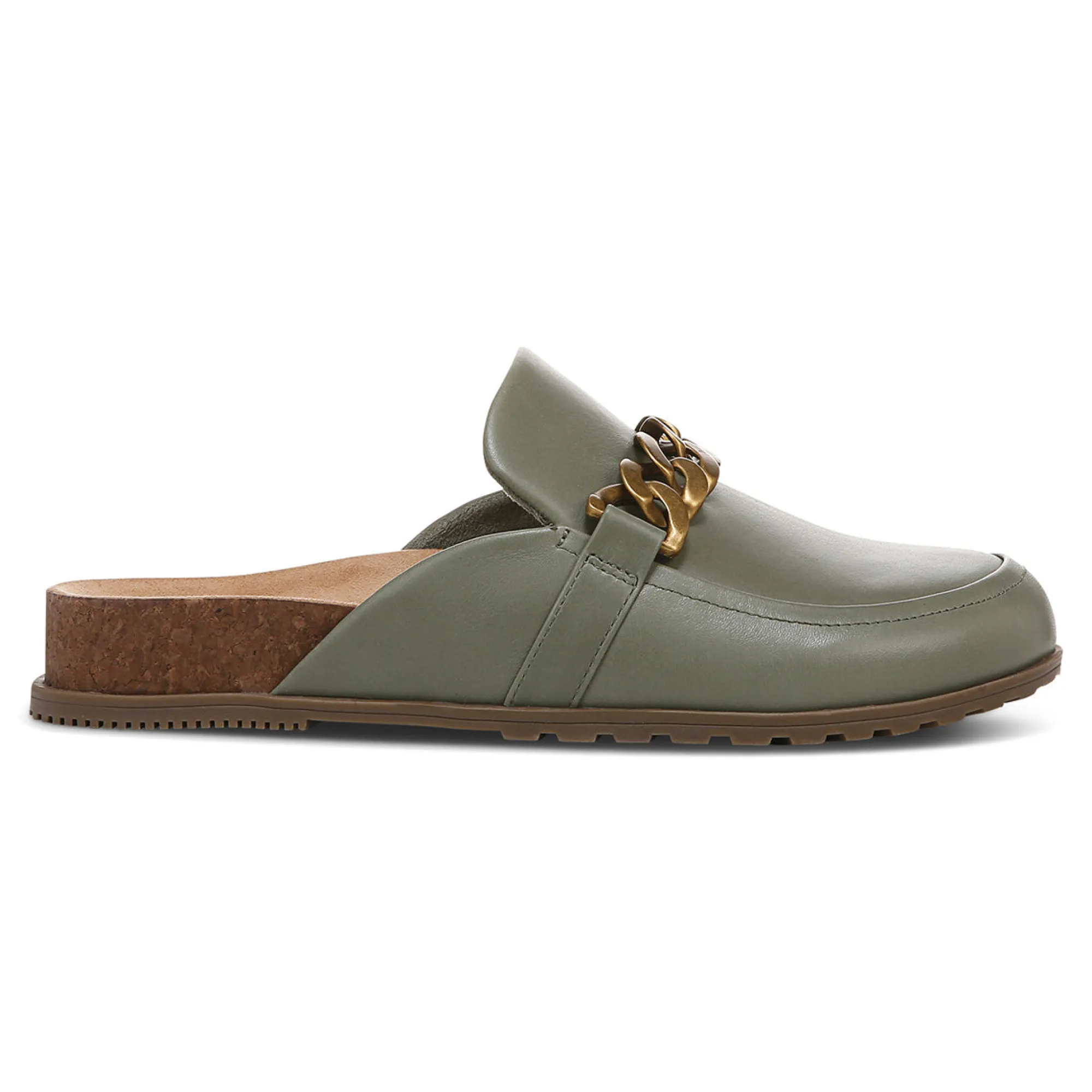 Cheap Vionic Georgie Mule Cream|Army Green|Black Leather|Black Suede