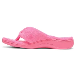 Cheap Vionic Gracie Toe Post Slipper Black|Electric Pink|Gold Cream|Marshmallow