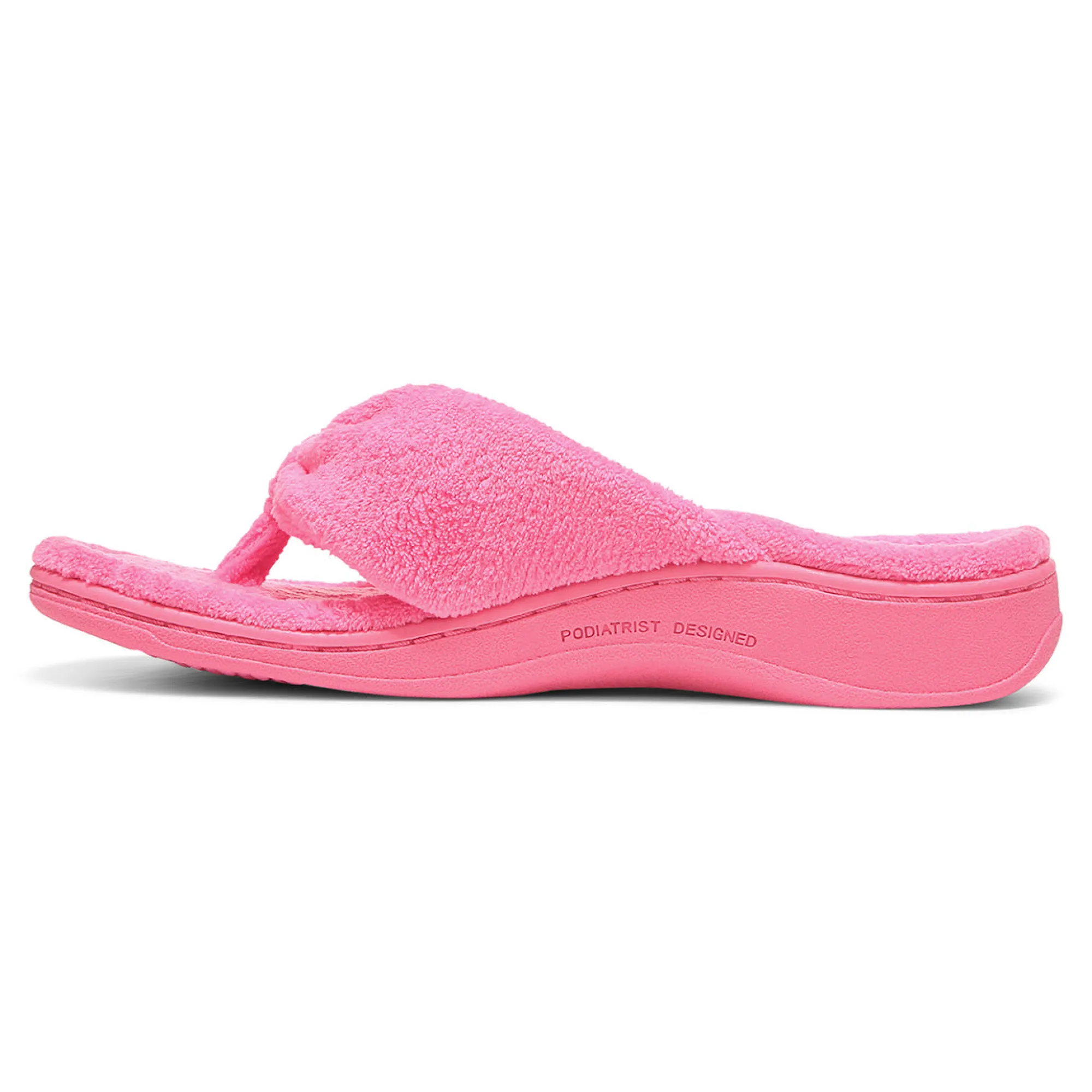 Cheap Vionic Gracie Toe Post Slipper Black|Electric Pink|Gold Cream|Marshmallow