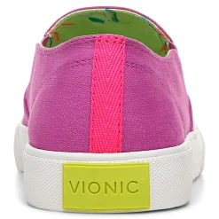 Clearance Vionic Groove Slip On Sneaker Black|Poppy|Semolina|Wild Berry