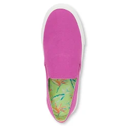 Clearance Vionic Groove Slip On Sneaker Black|Poppy|Semolina|Wild Berry