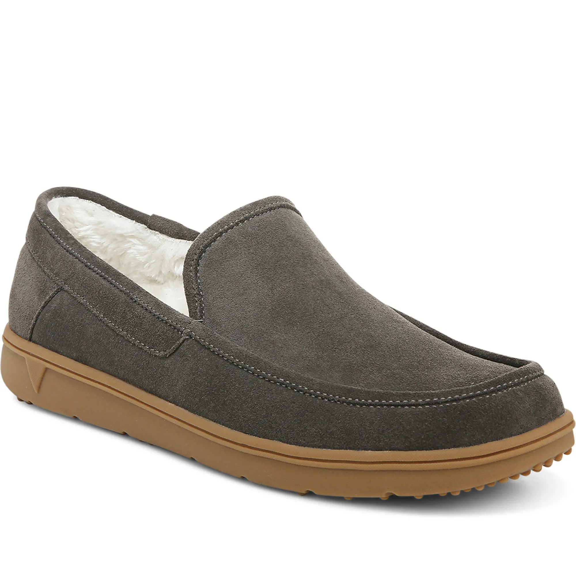Best Vionic Gustavo Slipper Black|Charcoal|Greige|Toffee