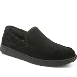 Best Vionic Gustavo Slipper Black|Charcoal|Greige|Toffee