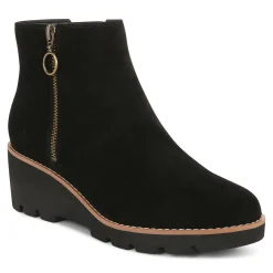 Shop Vionic Hazal Ankle Boot Black Suede|Cognac Suede|Stone Suede