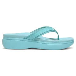 Best Sale Vionic High Tide Ii Platform Sandal (Wide) Aqua|Black|Cream|Dusty Lavender