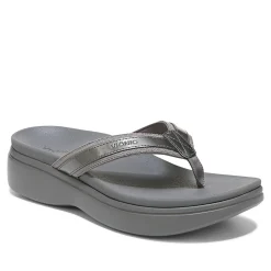 Outlet Vionic High Tide Ii Platform Sandal Aqua|Black|Cream|Dusty Lavender