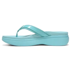 Outlet Vionic High Tide Ii Platform Sandal Aqua|Black|Cream|Dusty Lavender