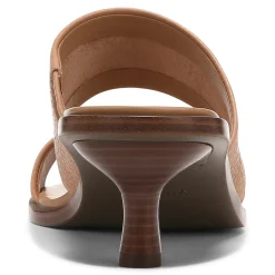 Discount Vionic Ivelle Kitten Heel Black Tumbled Leather|Macaroon