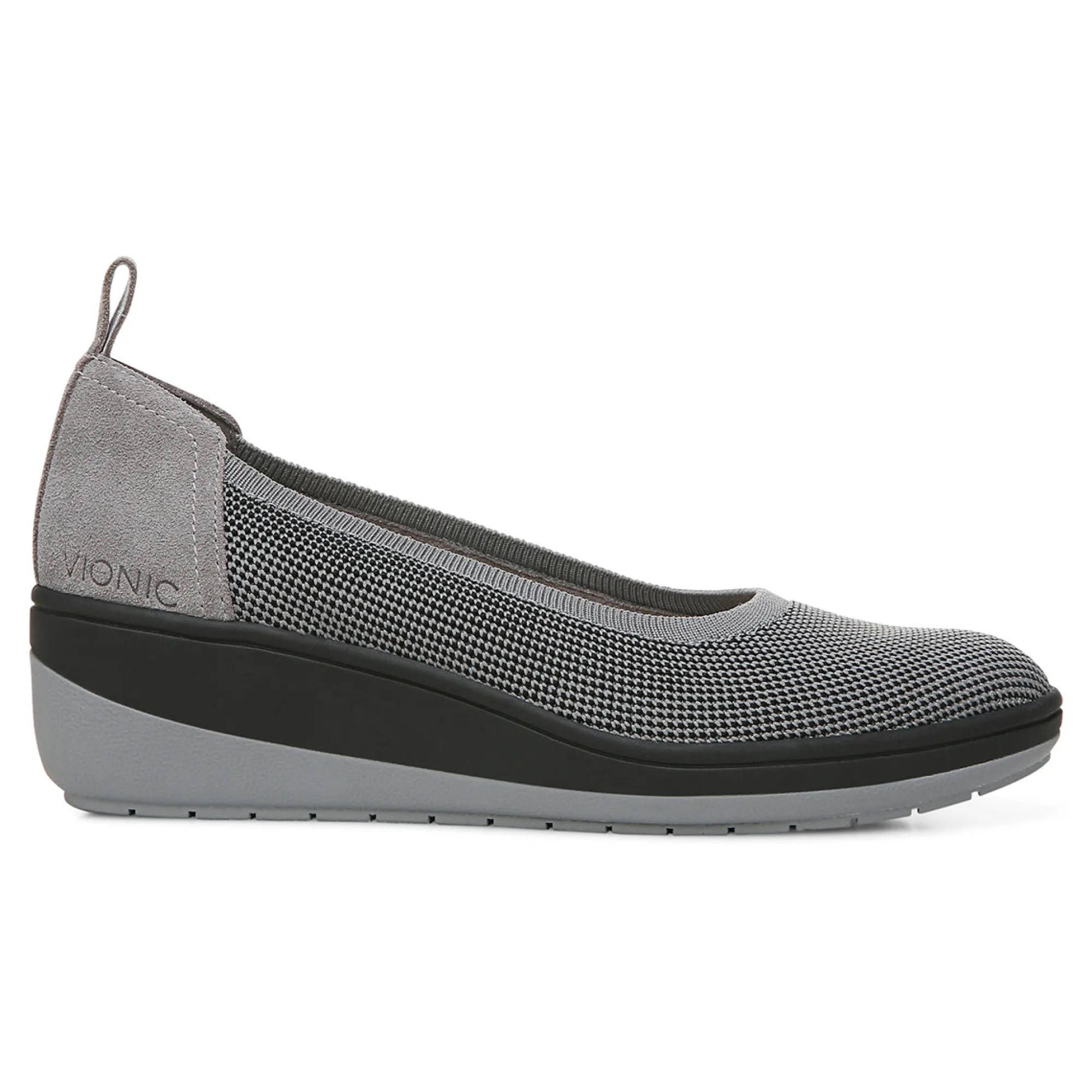 Online Vionic Jacey Knit Wedge Army Green|Black|Charcoal|Shiraz