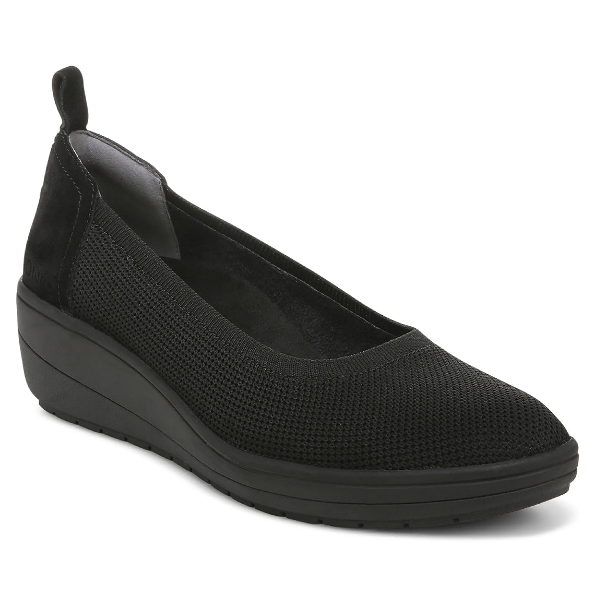 Online Vionic Jacey Knit Wedge Army Green|Black|Charcoal|Shiraz
